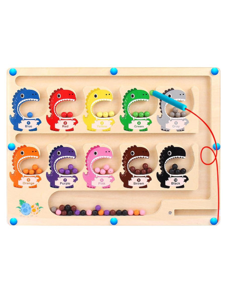 Rompecabezas Magnético Montessori FURNIZONE Dinosaurios 3-4 Años