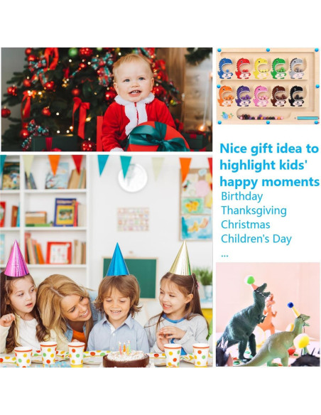 Rompecabezas Magnético Montessori FURNIZONE Dinosaurios 3-4 Años