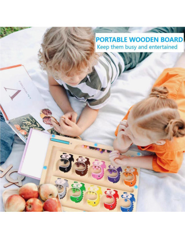 Rompecabezas Magnético Montessori FURNIZONE Dinosaurios 3-4 Años