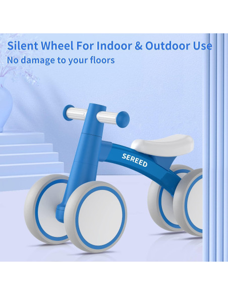 Bicicleta de Equilibrio SEREED para Bebés 12-24 Meses