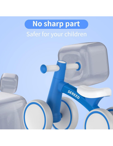 Bicicleta de Equilibrio SEREED para Bebés 12-24 Meses
