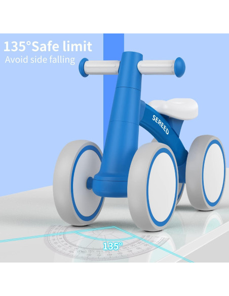 Bicicleta de Equilibrio SEREED para Bebés 12-24 Meses