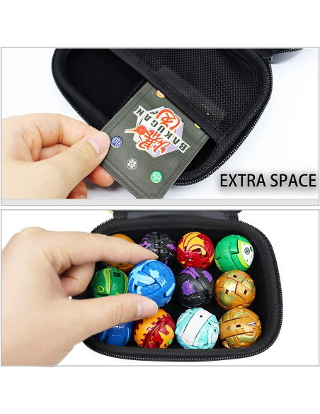 Caja de Almacenamiento FCDYLBD para Juguetes Bakugan 17x13 cm