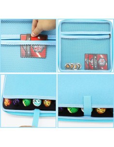 Caja de Almacenamiento FCDYLBD 42 para Juguetes Bakugan Azul 2