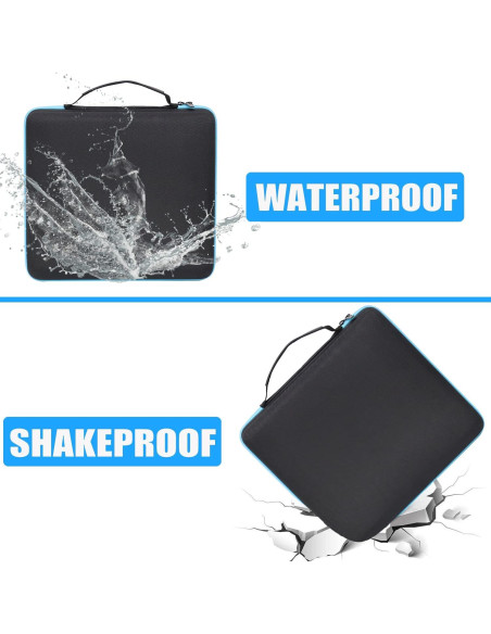 Caja de Almacenamiento FCDYLBD 42 para Juguetes Bakugan Azul