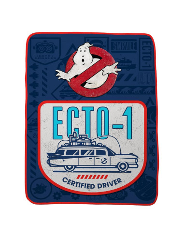 Cobertor Ghostbusters Afterlife Franco 116x152 cm Suave