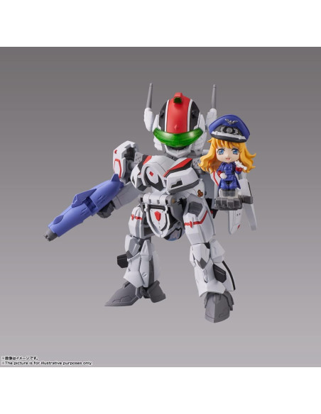 Figura Coleccionable Bandai Macross VF-25F con Sheryl Figura Coleccionable Bandai Macross VF-25F con Sheryl