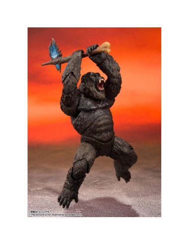 Figura Kong Godzilla VS. Kong Bandai S.H.Monsterarts 16.5cm