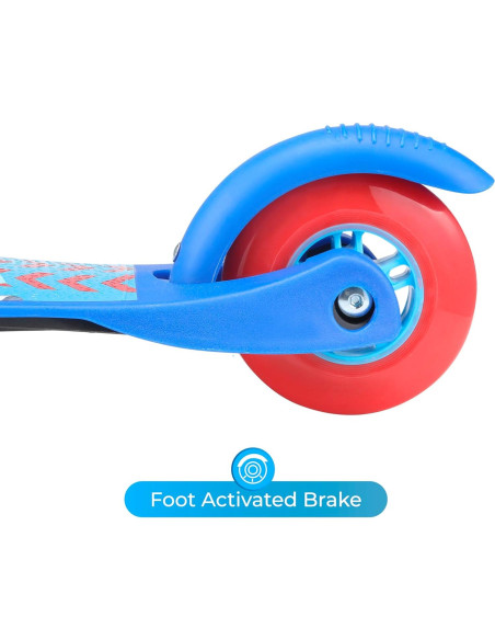 Scooter Voyager Sonic 3 Ruedas con Luces LED 2,08 kg