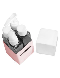 Juego de Botellas de Viaje 4 en 1 BJGZ-HC 240ml Rosa