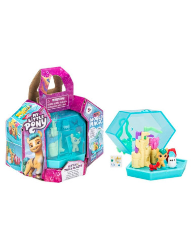 Mi Pequeño Pony Mini Mundo Magia Llavero Cristal Hitch