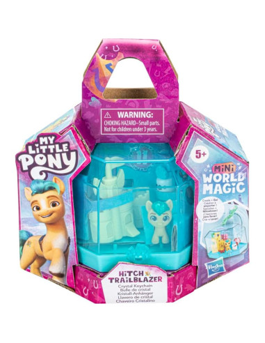Mi Pequeño Pony Mini Mundo Magia Llavero Cristal Hitch