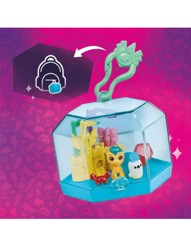 Mi Pequeño Pony Mini Mundo Magia Llavero Cristal Hitch