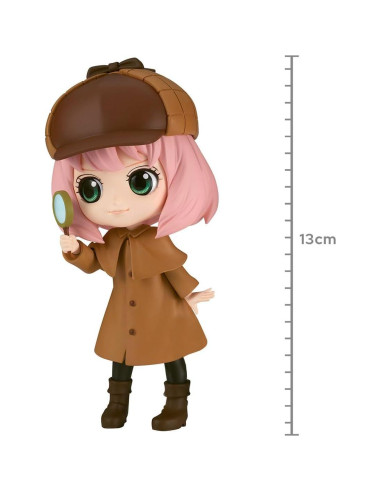 Figura Q posket Anya Forger Bandai 12.95 cm Investigación