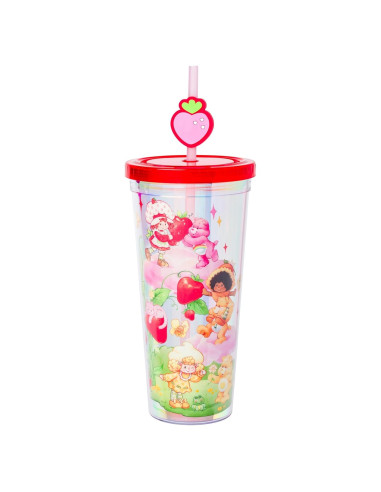 Vaso Frío Iridiscente Silver Buffalo 710ml Care Bears