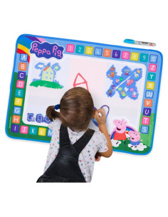 Alfombrilla de Dibujo de Agua LUPPA 50x70cm Peppa Pig Rosa