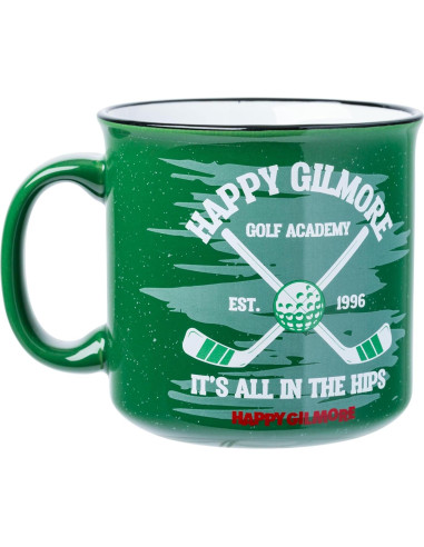 Taza Camper Cerámica Silver Buffalo Happy Gilmore 591 ml