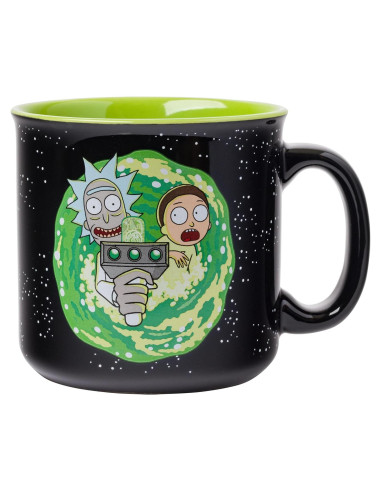 Taza de cerámica Silver Buffalo Rick y Morty 591 ml