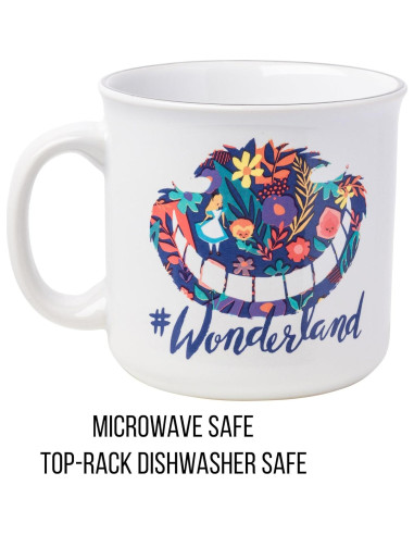 Taza Camper Cerámica Silver Buffalo Alicia 20 oz