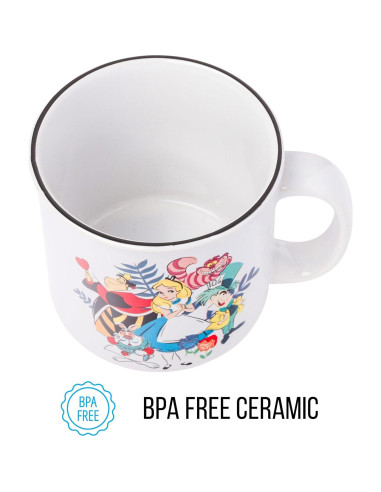 Taza Camper Cerámica Silver Buffalo Alicia 20 oz