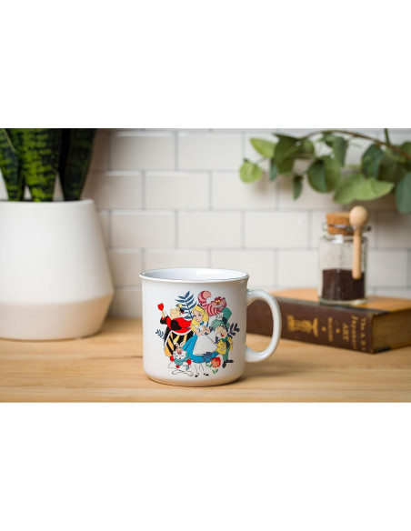 Taza Camper Cerámica Silver Buffalo Alicia 20 oz