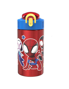 Botella de Agua Inoxidable Zak Spider-Man 15.5 oz