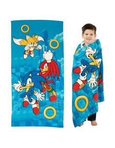 Toalla de Playa Franco Sonic 147x71 cm Ecológica