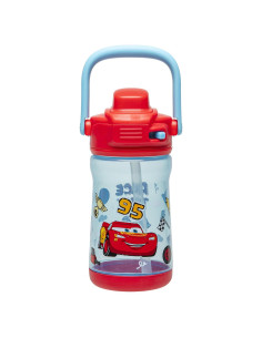 Botella de Agua Zak Designs Rayo McQueen 354ml a Prueba de Fugas