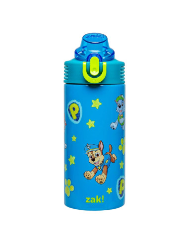 Botella de Agua Zak Designs PAW Patrol 414ml con Popote