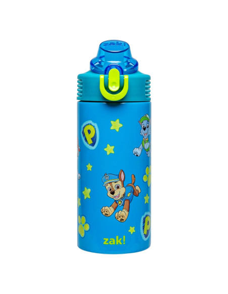 Botella de Agua Zak Designs PAW Patrol 414ml con Popote