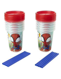 Tazas Sippy Spidey y Amigos - 10 Oz - Antiderrame