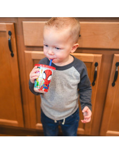 Tazas Sippy Spidey y Amigos - 10 Oz - Antiderrame 2