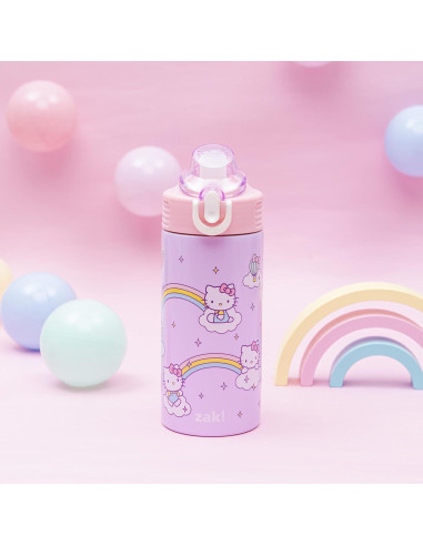 Botella de Agua para Niños Zak Designs Hello Kitty 414ml