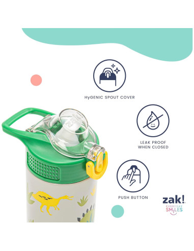 Botella de Agua para Niños Zak Designs Hello Kitty 414ml