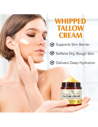 Bálsamo Hidratante Facial de Grasa de Res Meifenla 120g