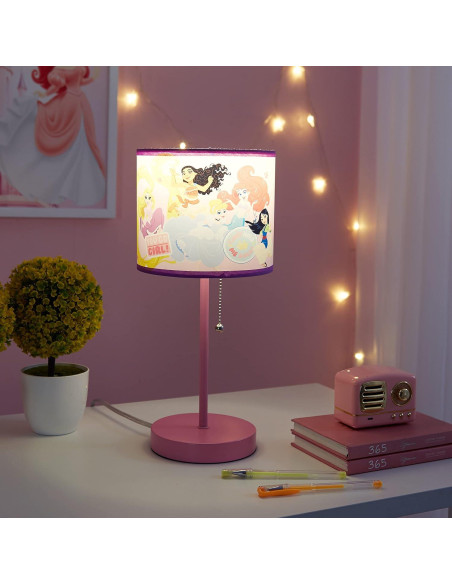 Lámpara de Mesa Stick Princesa Idea Nuova 39.37 cm Lámpara de Mesa Stick Princesa Idea Nuova 39.37 cm