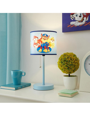 Lámpara de Mesa Infantil Idea Nuova Patrulla Canina 39 cm