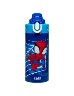Botella de Agua Zak Designs Spider-Man 400ml Aislada y Segura