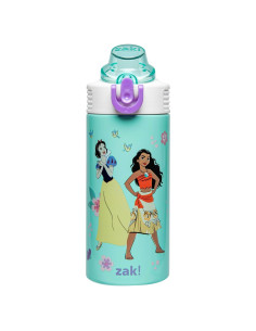 Botella de Agua Disney Princess 414ml Acero Inoxidable Zak