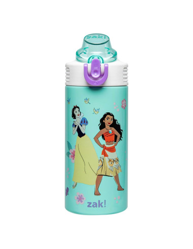 Botella de Agua Disney Princess 414ml Acero Inoxidable Zak