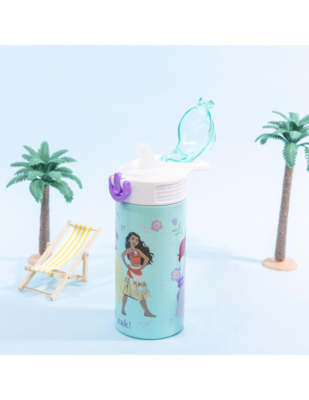 Botella de Agua Disney Princess 414ml Acero Inoxidable Zak