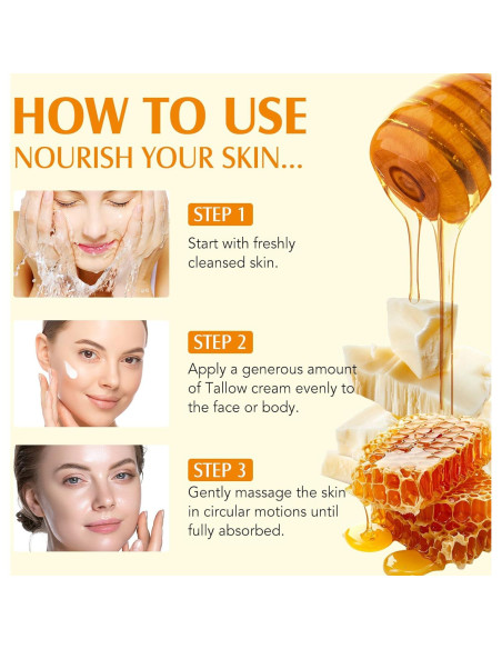 Bálsamo Hidratante Facial de Grasa de Res Meifenla 120g Bálsamo Hidratante Facial de Grasa de Res Meifenla 120g