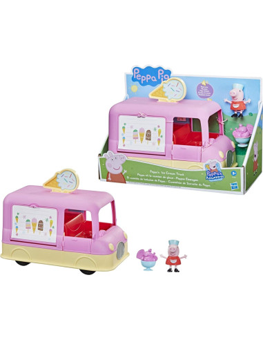 Camión de Helados Peppa Pig F21865E01 con Sonidos