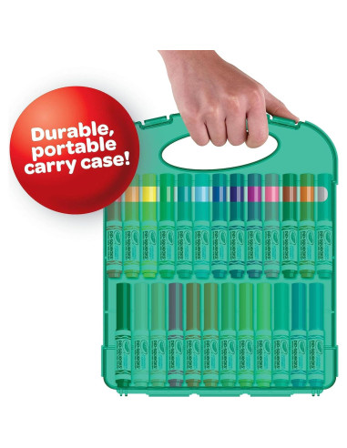 Conjunto de Marcadores Lavables Crayola Pip-Squeaks 65 Piezas
