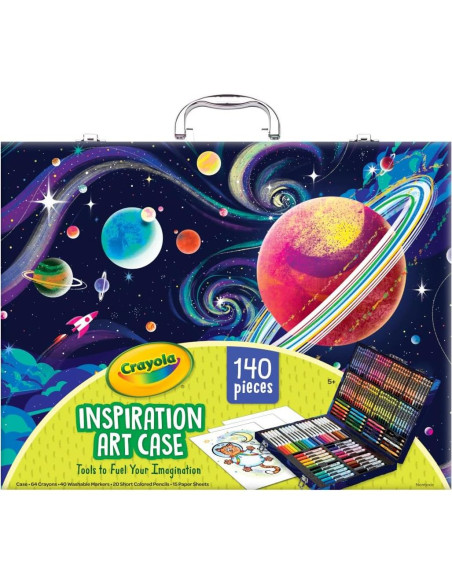 Kit de Arte Crayola Inspiration 140 Piezas para Niños