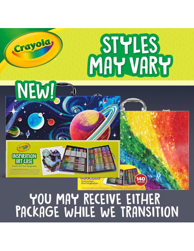 Kit de Arte Crayola Inspiration 140 Piezas para Niños