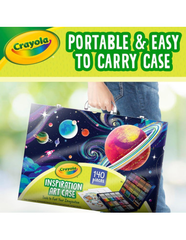 Kit de Arte Crayola Inspiration 140 Piezas para Niños