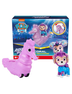 Conjunto de Figuras de Acción PAW Patrol Aqua Pups Coral