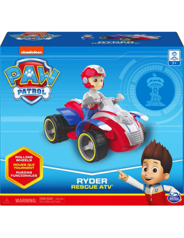 Vehículo ATV de Rescate Ryder Spin Master 9.8x19.05cm