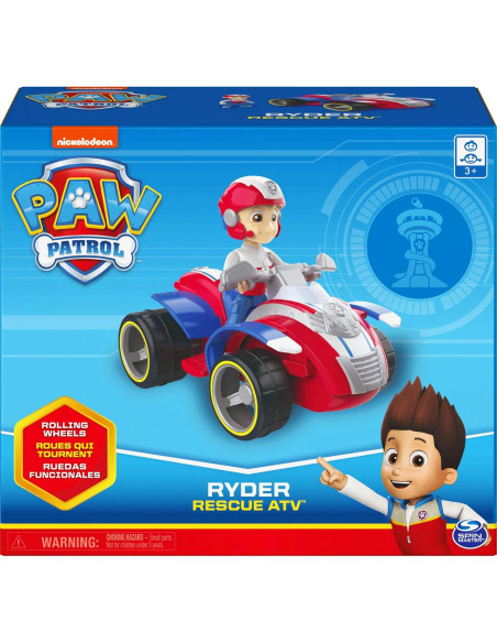 Vehículo ATV de Rescate Ryder Spin Master 9.8x19.05cm